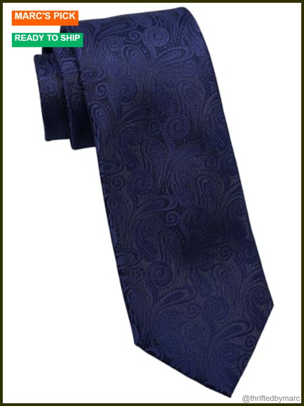 Patterned Formal Dress Tie - Standard Fit 3.25"